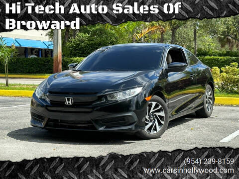 2016 Honda Civic for sale at Hi Tech Auto Sales Of Broward in Hollywood FL