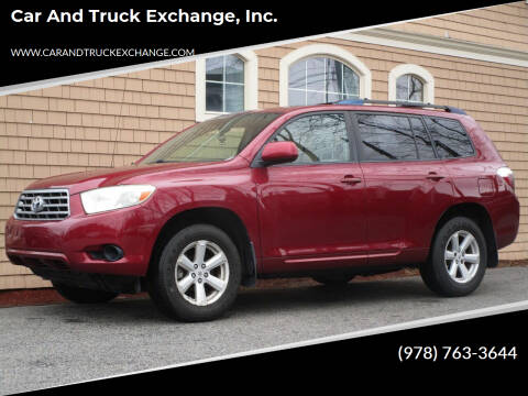 2008 Toyota Highlander for sale at Car and Truck Exchange, Inc. in Rowley MA
