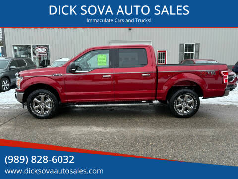 2020 Ford F-150 for sale at DICK SOVA AUTO SALES in Shepherd MI