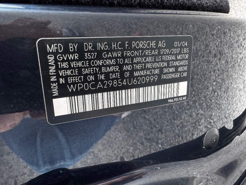 2004 Porsche Boxster