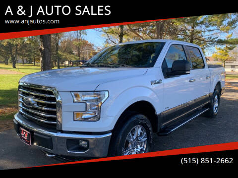 2017 Ford F-150 for sale at A & J AUTO SALES in Eagle Grove IA