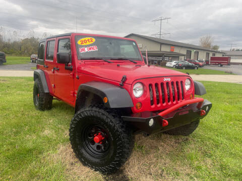 2012 Jeep Wrangler Unlimited for sale at Prime Rides Autohaus in Wilmington IL