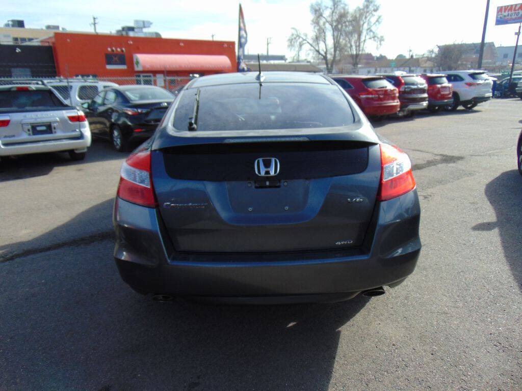 2012 Honda Crosstour for sale at Avalanche Auto Sales in Denver, CO