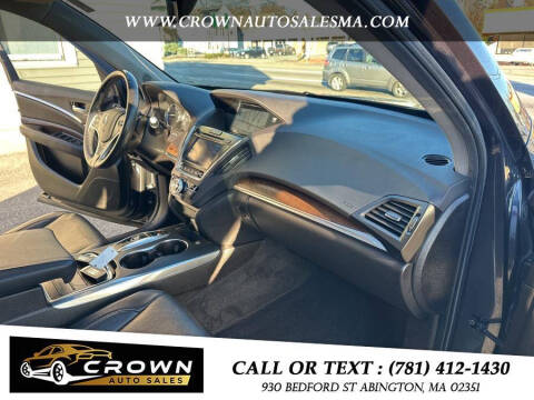 2019 Acura MDX SH-AWD w/Tech