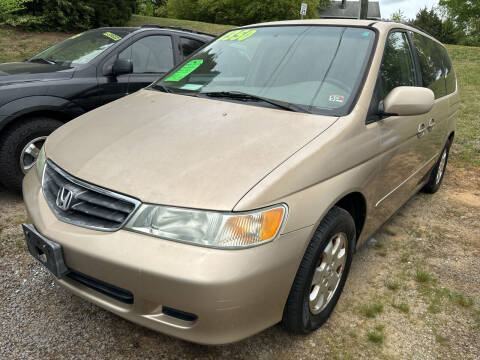 2002 Honda Odyssey for sale at Motley's Auto World in Danville VA