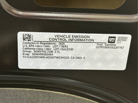 2025 GMC Canyon Elevation