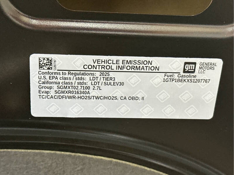 2025 GMC Canyon Elevation