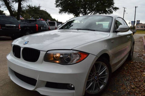 2012 BMW 1 Series for sale at E-Auto Groups in Dallas TX