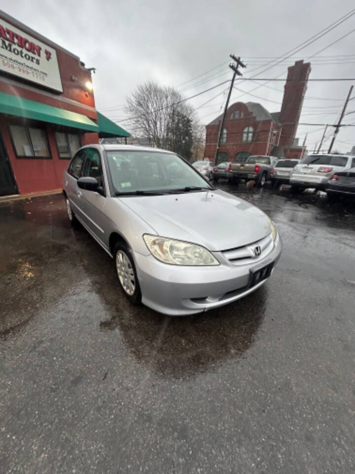 2005 Honda Civic for sale at STATION 7 MOTORS in New Bedford, MA