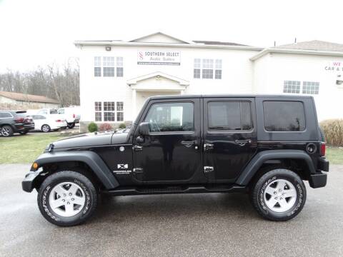 2008 Jeep Wrangler Unlimited for sale at SOUTHERN SELECT AUTO SALES in Medina OH