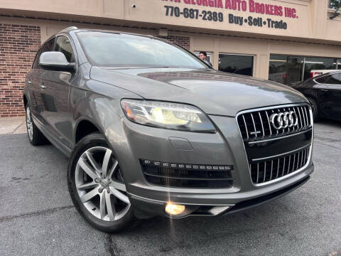 2013 Audi Q7 for sale at North Georgia Auto Brokers in Snellville GA