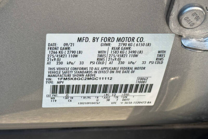 2021 Ford Explorer ST