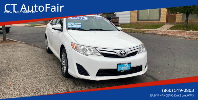 2014 Toyota Camry for sale at CT AutoFair in West Hartford CT
