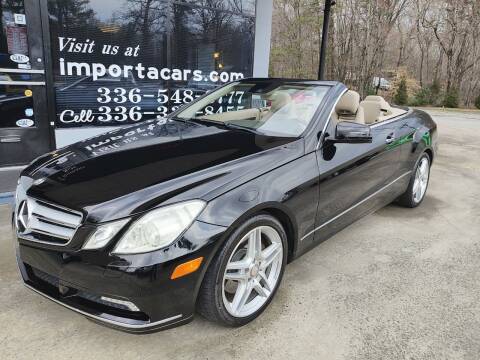 2011 Mercedes-Benz E-Class for sale at importacar in Madison NC