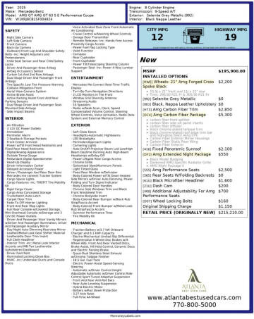 2025 Mercedes-Benz AMG GT 63 S E Performance