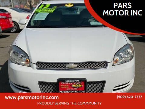 2013 Chevrolet Impala for sale at PARS MOTOR INC in Pomona CA