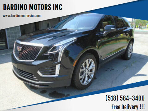 2020 Cadillac XT5 for sale at BARDINO MOTORS INC in Saratoga Springs NY