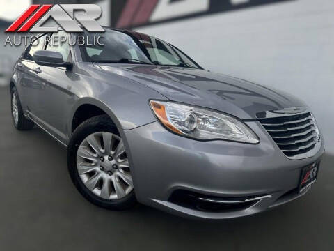 2013 Chrysler 200 for sale at Auto Republic Cypress in Cypress CA