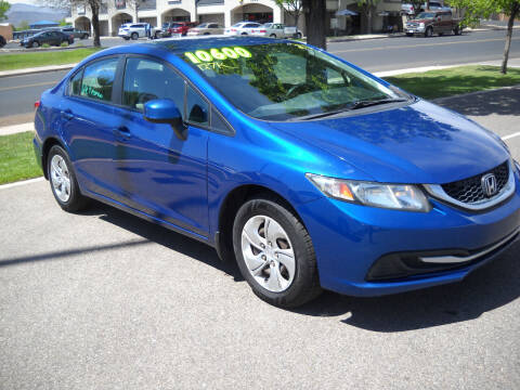 2013 Honda Civic for sale at HAWKER AUTOMOTIVE in Saint George UT