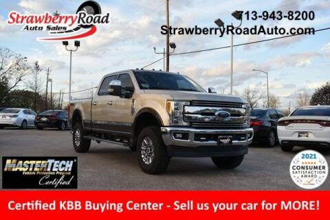 2017 Ford F-250 Super Duty for sale at Strawberry Road Auto Sales in Pasadena TX