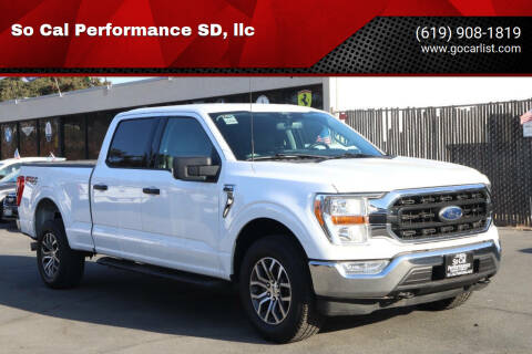 2021 Ford F-150 for sale at So Cal Performance SD, llc in San Diego CA