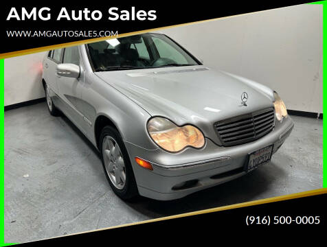 2002 Mercedes-Benz C-Class for sale at AMG Auto Sales in Rancho Cordova CA