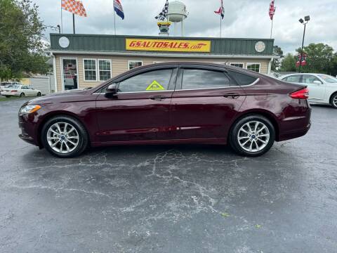 2017 Ford Fusion for sale at G and S Auto Sales in Ardmore TN