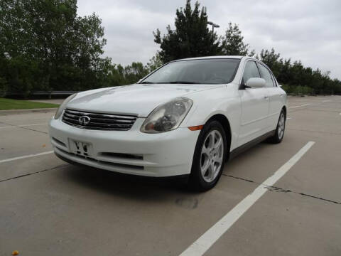 2003 Infiniti G35 for sale at 123 Car 2 Go LLC in Dallas TX