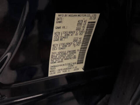 2018 Nissan Titan XD