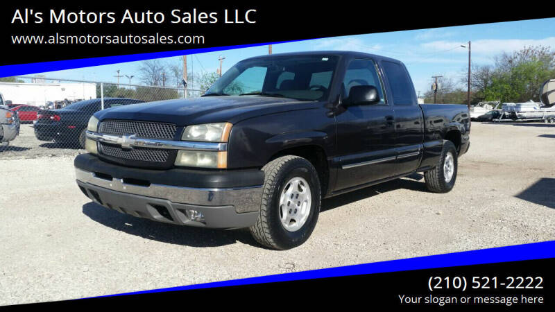 2004 Chevrolet Silverado 1500 for sale at Al's Motors Auto Sales LLC in San Antonio TX