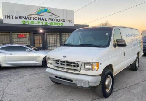 2002 Ford E-Series Cargo for sale at International Motors & Service INC in Nashville TN