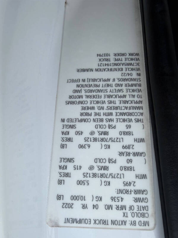 2022 RAM 2500 Tradesman