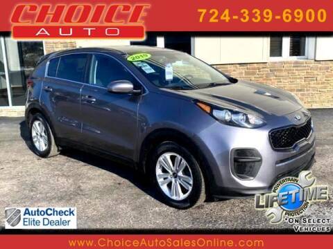 2019 Kia Sportage for sale at CHOICE AUTO SALES in Murrysville PA
