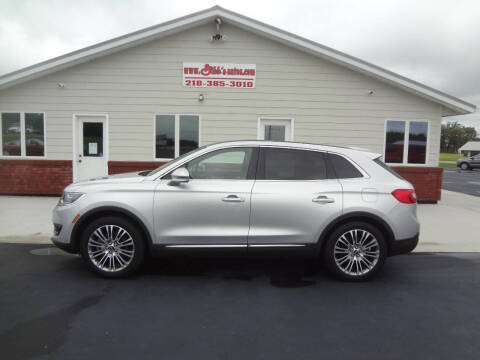 2016 Lincoln MKX for sale at GIBB'S 10 SALES LLC in New York Mills MN
