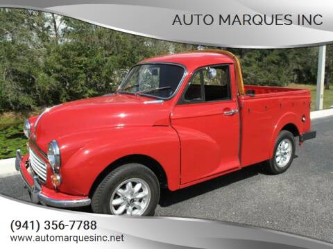 1967 MORRIS MINOR for sale at Auto Marques Inc in Sarasota FL