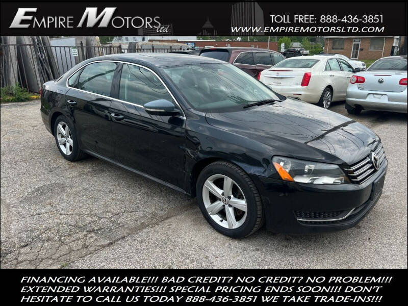 2012 Volkswagen Passat for sale at Empire Motors LTD in Cleveland OH