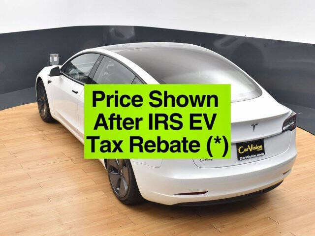Used 2021 Tesla Model 3 Base with VIN 5YJ3E1EA1MF907806 for sale in Conshohocken, PA