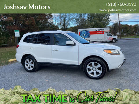 2007 Hyundai Santa Fe for sale at Joshsav Motors in Walnutport PA