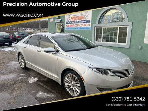 2014 Lincoln MKZ for sale at Precision Automotive Group in Youngstown OH