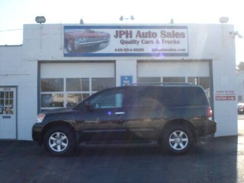 2015 Nissan Armada for sale at JPH Auto Sales in Eastlake OH