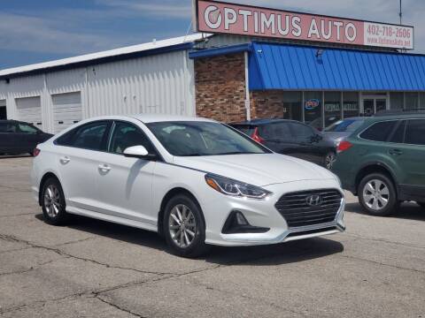 2018 Hyundai Sonata for sale at Optimus Auto in Omaha NE