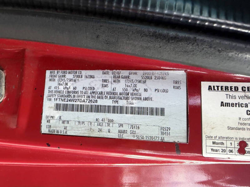 2007 Ford E-Series