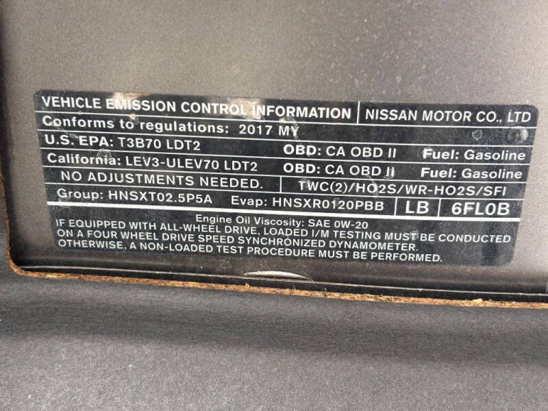 2017 Nissan Rogue