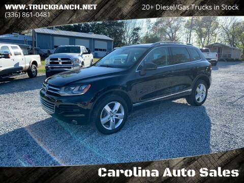 2012 Volkswagen Touareg for sale at Carolina Auto Sales in Trinity NC