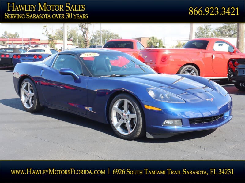 2005 Chevrolet Corvette for sale at Hawley Motor Sales in Sarasota FL