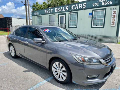 2013 Honda Accord for sale at Best Deals Cars Inc in Fort Myers FL