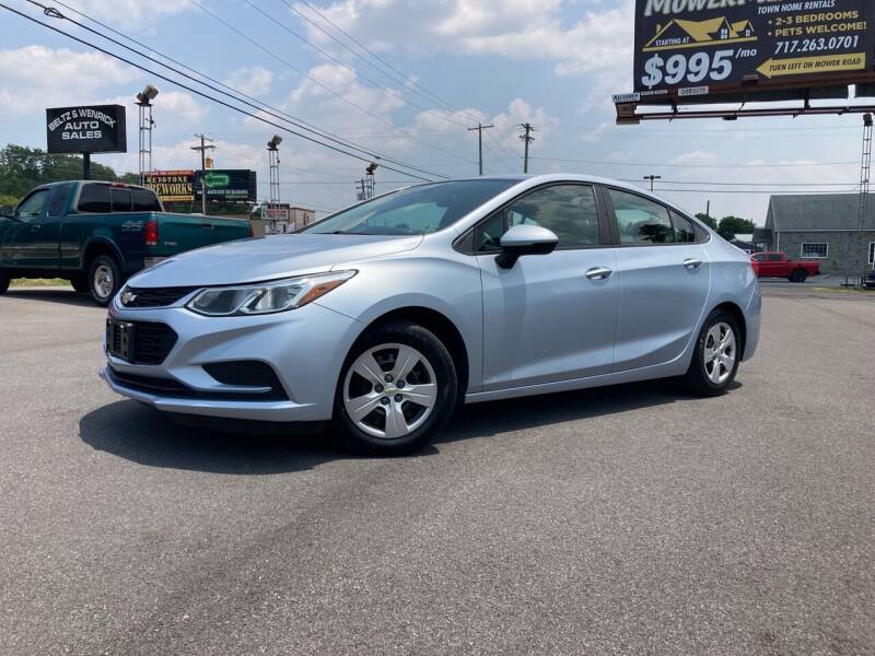 2017 Chevrolet Cruze for sale at Beltz & Wenrick Auto Sales in Chambersburg PA