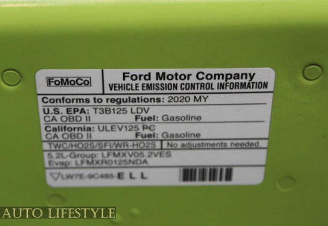 2020 Ford Mustang Shelby GT350