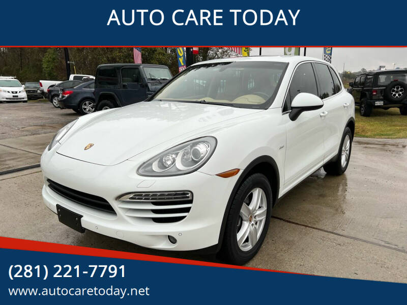 2013 Porsche Cayenne for sale at AUTO CARE TODAY in Spring TX
