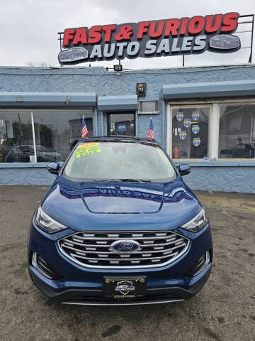 2020 Ford Edge for sale at FAST AND FURIOUS AUTO SALES in Newark NJ